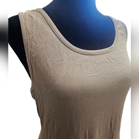 NWT Fit & Flare Racerback Tank Dress Large - Picture 3 of 6